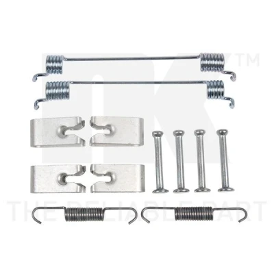 Abbildung von NK 7923866 Zubehörsatz, Bremsbacken FIAT: Panda III Schrägheck, Grande Punto Evo OPEL: Adam, Corsa D Schrägheck