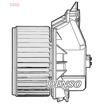 Abbildung von DENSO DEA09045 Innenraumgebläse FIAT: Punto Evo Schrägheck, Grande III Schrägheck