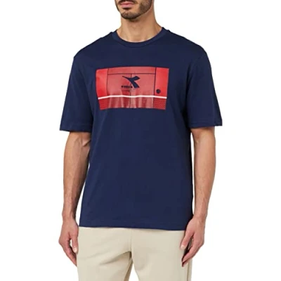 Abbildung von Diadora Herren T Shirt SS Match Point, Classic Navy, Small