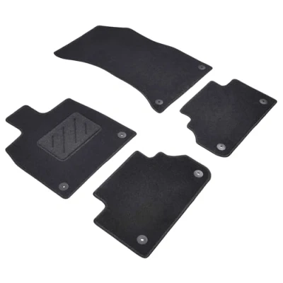 Abbildung von WALSER Standart 80781 Fußmattensatz Polyester, PP (Polypropylen) vorne und hinten anthrazit/schwarz Maßgefertigt
