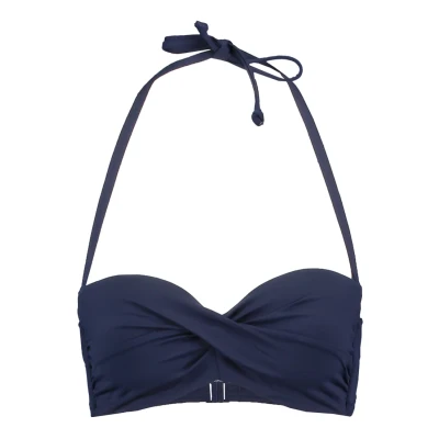 Abbildung von s.Oliver Bandeau TOP Bikinitop, Damen, Größe: 36xB, Navy