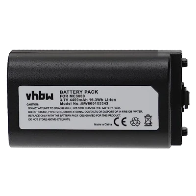Abbildung von vhbw Akku 4400mAh (3.7V) kompatibel mit Barcode Scanner Symbol MC3000S, MC3070, MC3070 Laser, MC3090, MC3090 MC3090G, MC3090R LC38S00G, LC48S00MER