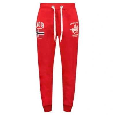 Abbildung von Geographical Norway Herren Mequestre Men Casual Pants, Rot, M
