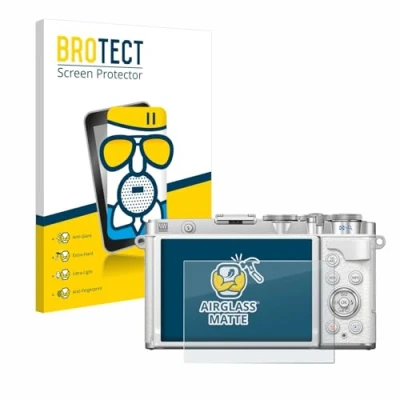 Abbildung von BROTECT Entspiegelungs Schutzglas für Olympus PEN E P7 Schutz Folie Panzerfolie Glas Matt [Extrem Kratzfest 9H, Anti Reflex, Fingerprint]