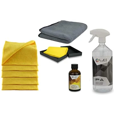 Abbildung von ADVANTUSE Liquid Elements Eco Shield Kits Keramikbeschichtung mit Langzeit Versiegelung (Diverse Varianten) (Eco + 10 STK. Scatter 5 Eraser)