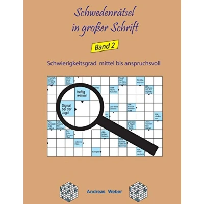 Abbildung von Schwedenrätsel in großer Schrift Band 2: Schwierigkeitsgrad mittel bis anspruchsvoll