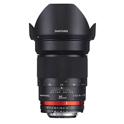 Abbildung von Samyang 35mm F1.4 Objektiv für Anschluss Olympus 4/3