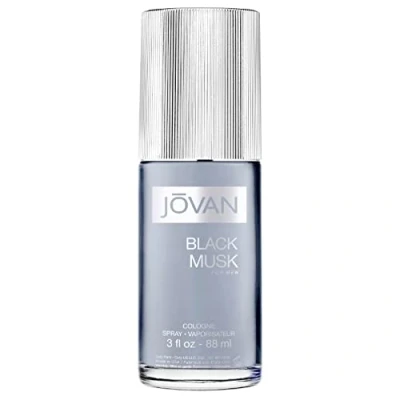Abbildung von Jovan Schwarz Musk for Men EdC, 1er Pack (1 x 88 ml)