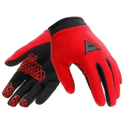 Abbildung von Dainese Unisex Youth Scarabeo Tactic Gloves Handschuhe MTB Kinder, Hellrot/Schwarz, JL