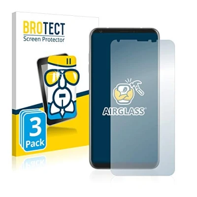 Abbildung von BROTECT Schutzglas für LG V30 (3 Stück) Schutzfolie Panzer Folie Glas [Extrem Kratzfest 9H, Anti Fingerprint, Ultra Transparent]