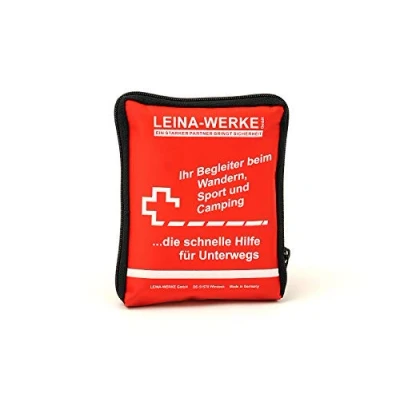 Abbildung von LEINA WERKE REF 50005 Erste Hilfe Reise Set, 21 teilig, rot