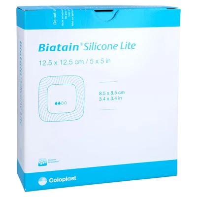Abbildung von Biatain Silicone Lite Schaumverband 12,5 10 St