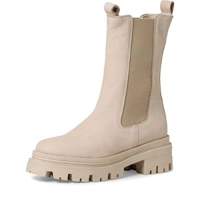 Abbildung von Tamaris Plateaustiefel, Damen, Größe: 36, Antelope Schuhe