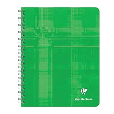 Abbildung von Clairefontaine 884C Collegeblock (16,5 x 21cm, kariert mit Rand, 90 Blatt) 1 Stück farbig sortiert