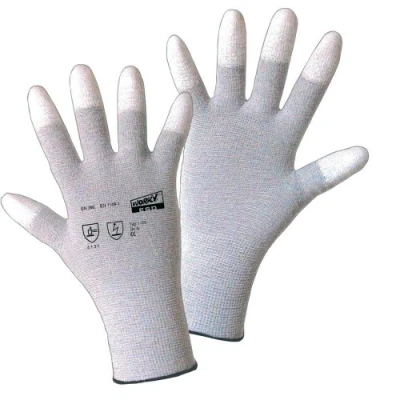 Abbildung von L+D 1170 8 Schutzhandschuh grau Nylon
