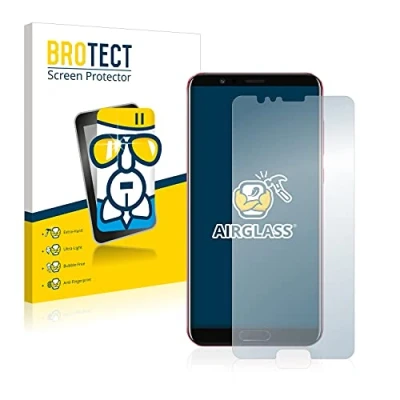 Abbildung von BROTECT Schutzglas für Honor View 10 Schutzfolie Panzer Folie Glas [Extrem Kratzfest 9H, Anti Fingerprint, Ultra Transparent]