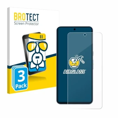 Abbildung von BROTECT Schutzglas für Google Pixel 8 Pro (3 Stück) Schutzfolie Panzer Folie Glas [Extrem Kratzfest 9H, Anti Fingerprint, Ultra Transparent]