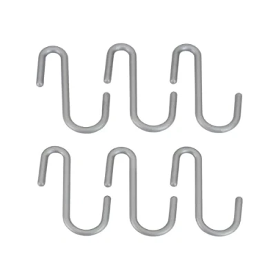 Abbildung von Metaltex S Haken, Kunststoff, Silber, 1.7 x 9.5 16 cm