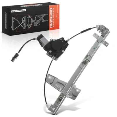 Abbildung von Frankberg Fensterheber mit Motor Vorne Rechts Kompatibel Grand Cherokee II WJ, WG SUV 1999 2000 55076466AB