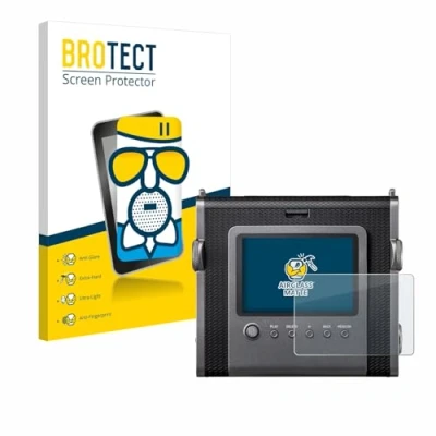 Abbildung von BROTECT Entspiegelungs Schutzglas für Fujifilm Instax Wide Evo Schutzfolie Panzer Folie Glas Matt [Extrem Kratzfest 9H, Anti Reflex]