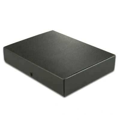 Abbildung von Elba Dokumenten Box A4 aus Hartpappe, 6 cm Füllhöhe, schwarz