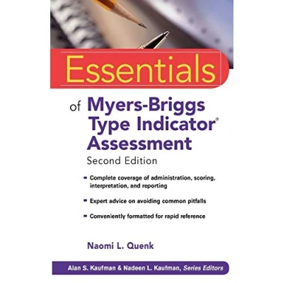 Abbildung von Essentials Myers Briggs Type Indicator Assessment (Essentials of Psychological Assessment, Band 66)