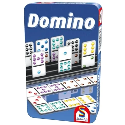 Abbildung von Schmidt Spiele Spiel, Reisespiel Zuordnungsspiel Domino 51435