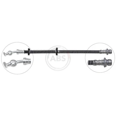 Abbildung von A.B.S. SL 6148 Bremsschläuche 465 INN M10x 1.0 LAND ROVER: Discovery 1