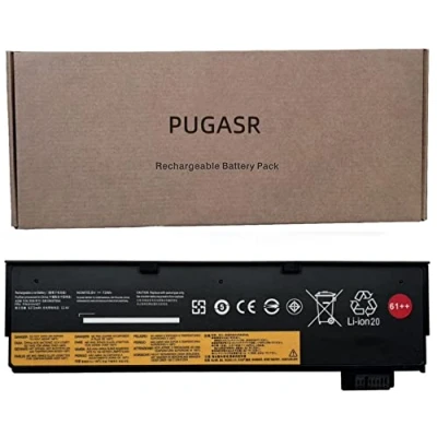 Abbildung von PUGASR 72Wh 61++ 01AV427 SB10K97584 Laptop Akku Kompatibel mit Lenovo ThinkPad A475 A485 T470 T570 T480 T580 P51S P52S TP25 Series 01AV428 01AV492 SB10K97585 01AV423 01AV452 4X50M08812 10.8V