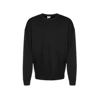 Abbildung von Urban Classics Organic Oversized BOXY CREW Sweatshirt, Herren, Größe: Large, Black