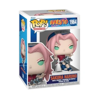 Abbildung von Funko Pop! Animation: Naruto Classic Sakura Haruno Vinyl Sammelfigur Geschenkidee Offizielle Handelswaren Spielzeug Für Kinder und Erwachsene Anime Fans Modellfigur Sammler