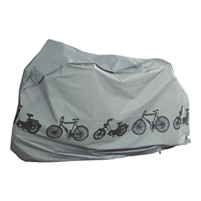 Abbildung von 2x Fahrradgarage / Fahrrad Plane Roller Moped E Bike Schutzhülle Abdeckplane Ganzgarage Abdeckung (2 Stück)