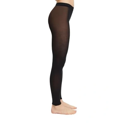 Abbildung von Esprit Cotton UNI Leggings Strümpfe, Damen, Größe: 40/42, Black