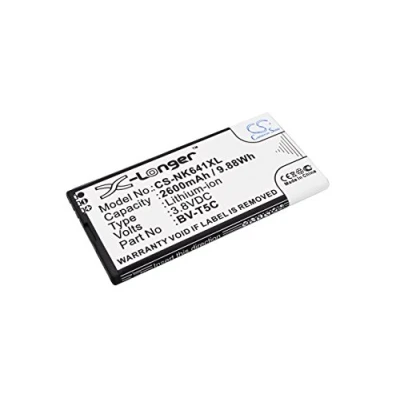 Abbildung von CS NK641XL Akkus 2600mAh Kompatibel mit [Microsoft] Lumia 640, RM 1072, 1073, [Nokia] 1073 Ersetzt BV T5C