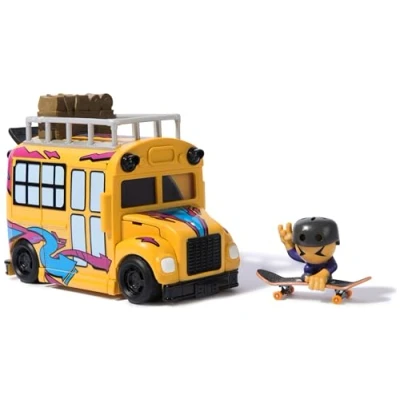 Abbildung von Tech Deck Sk8 Crew 2 in 1 Transforming Ultra Bus &amp; Storage, Bus, 5 yr(s), Plastic, Multicolour