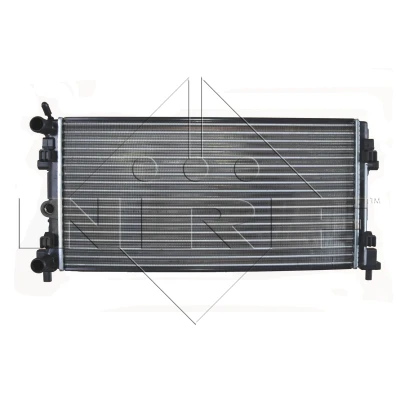 Abbildung von NRF Economy Class 53024A Kühler, Motorkühlung Aluminium 649 342 23 Kühlrippen mechanisch gefügt SKODA: Roomster, Fabia 2 Schrägheck, Combi