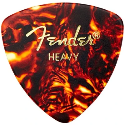Abbildung von Fender 098 0346 500 346 Shape Picks, 72 Count, Shell, Heavy