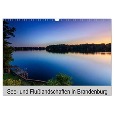 Abbildung von See und Flußlandschaften in Brandenburg (Wandkalender 2025 DIN A3 quer), CALVENDO Monatskalender