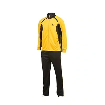 Abbildung von Asioka Trainingsanzug 68/12, Unisex Erwachsene S Gelb/Schwarz