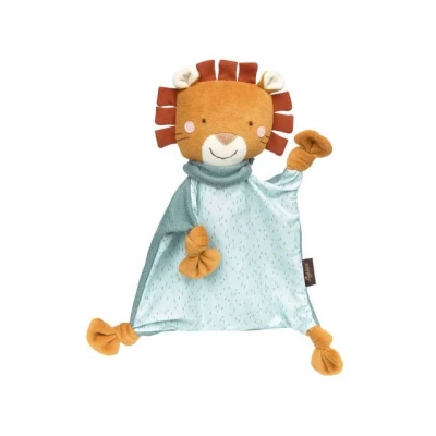 Abbildung von sigikid LÖWE THE Sunshine Collection Kuscheltier für Kinder, Größe: One Size, Blau/orange