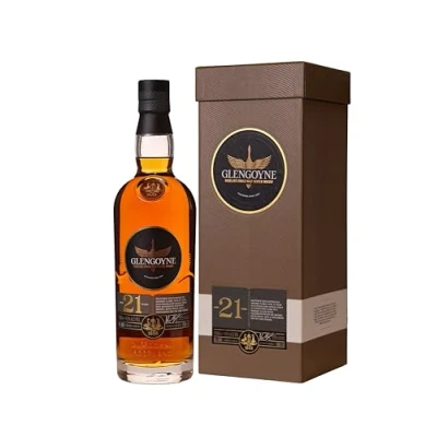 Abbildung von Glengoyne 21 Jahre Single Malt Scotch Whisky mit Geschenkverpackung (1 x 0,7 l)