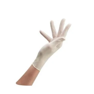 Abbildung von Sibel Permanentpapier Hygiëne Clean All White Latex Glove S st 100 stück