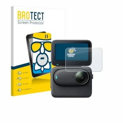 Abbildung von BROTECT Entspiegelungs Schutzglas für Insta360 Go 3S Schutz Folie Panzerfolie Glas Matt [Extrem Kratzfest 9H, Anti Reflex, Fingerprint]