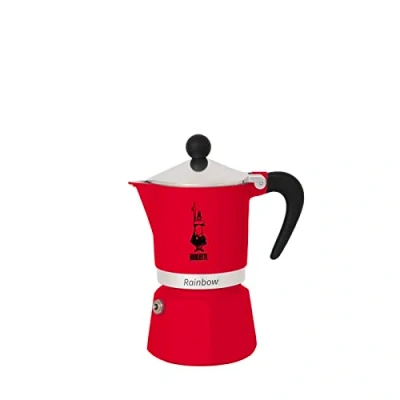 Abbildung von BIALETTI Espressokocher Rainbow, 0,27l Kaffeekanne, Aluminium