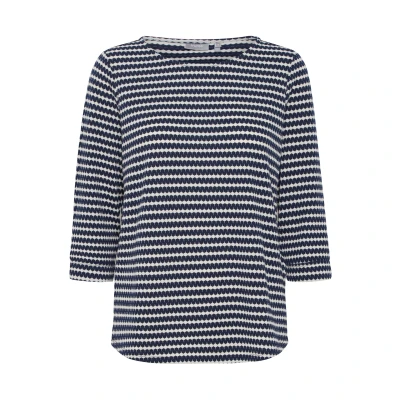 Abbildung von Fransa Frjosie Bluse, Damen, Größe: Small, Navy blazer mix
