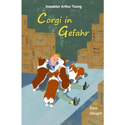 Abbildung von Inspektor Arthur Young Corgi In Gefahr: Eine spannende Detektivgeschichte! diesem Kinderkrimi wird ein königlicher Hund vermisst.