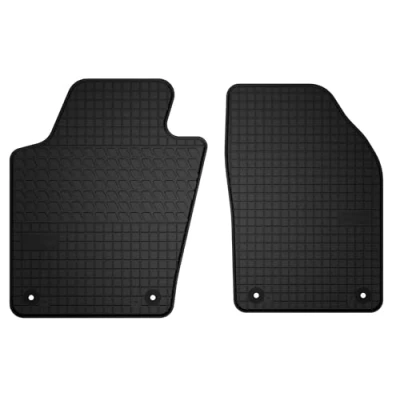 Abbildung von Wielganizator Automatten Set Passend für Skoda Fabia III (2014 2021) Gummimatten Autozubehör Auto Fußmatten 2 teilig Schwarz