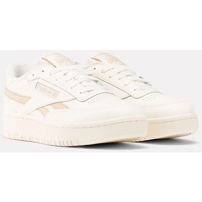 Abbildung von Reebok Classic CLUB C Double Revenge Sneaker low, Damen, Größe: 38.5, Chalk/oat Leder und textil