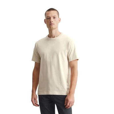Abbildung von Marc O&#039;Polo Short Sleeve LOGO Tshirt print, Herren, Größe: Large, Gray silk