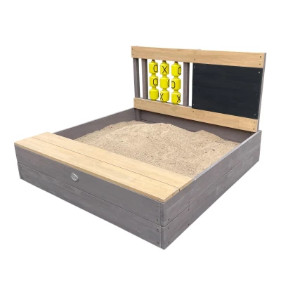 Abbildung von Kitty Sandkasten mit Tic tac toe Grau/Braun